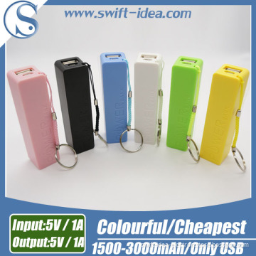 1500mAh-3000mAh Super High Capacity USB Charger Power Bank (P3)